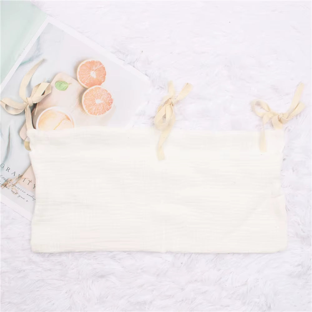 Pink Baby Crib Organizer Bag for Diapers & Essentials