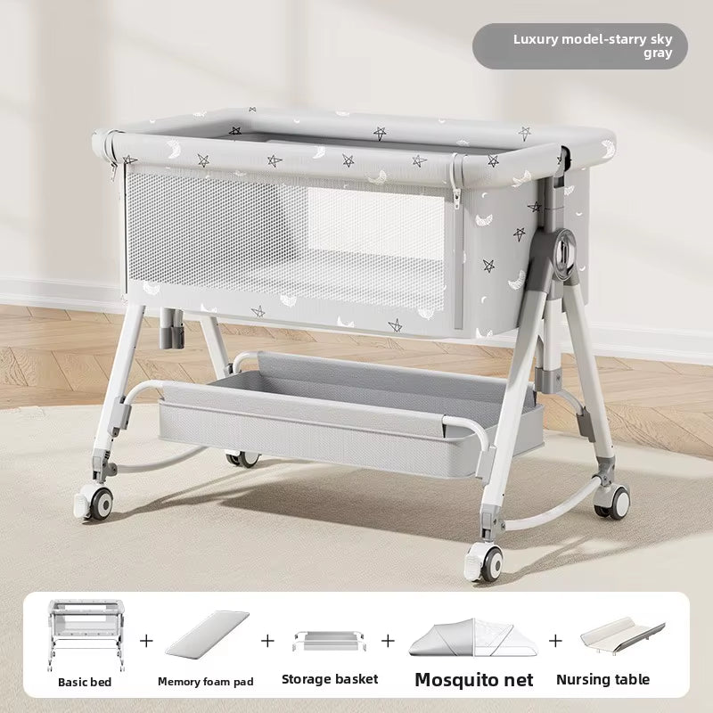 Wholesale Baby Crib Adjustable Portable Folding Travel Cot