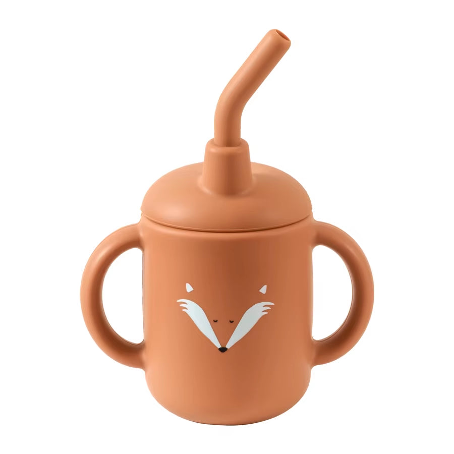 Portable Baby Sippy Cup & Snack Container – Silicone Feeding Cup