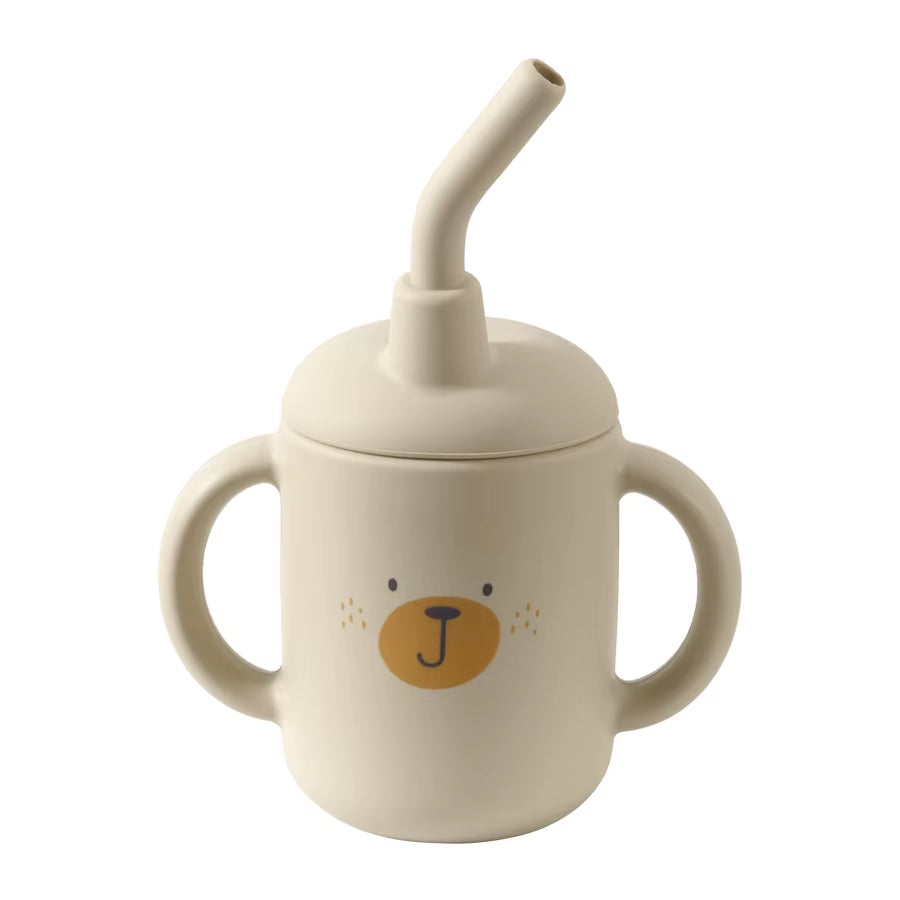 Portable Baby Sippy Cup & Snack Container – Silicone Feeding Cup