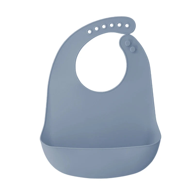 Waterproof Silicone Baby Bib – Soft & Adjustable