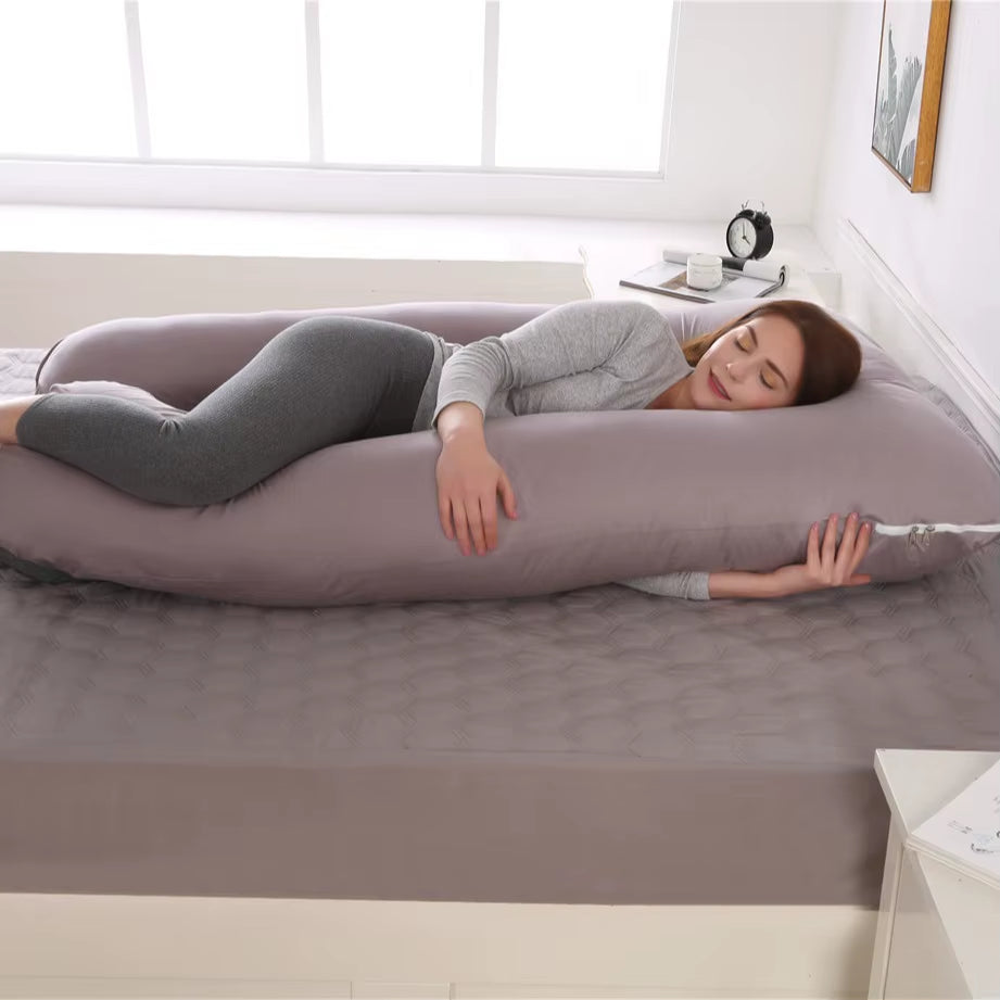 U-Shaped Pillows for Pregnant Women - Disassembled, Washable, Large Cushions for Waist Support - Wholesale Available