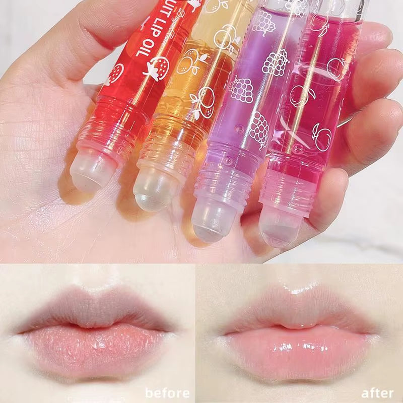 Fruit-Flavored Roll-On Lip Gloss for Kids & Teens