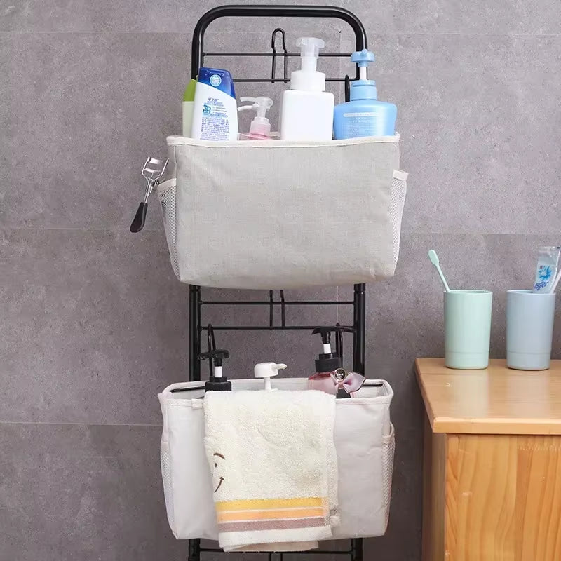 Portable Baby Crib Organizer – Hanging Storage Bag for Essentials