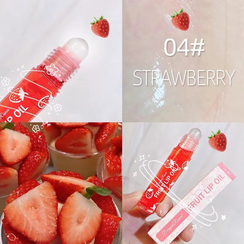 Fruit-Flavored Roll-On Lip Gloss for Kids & Teens