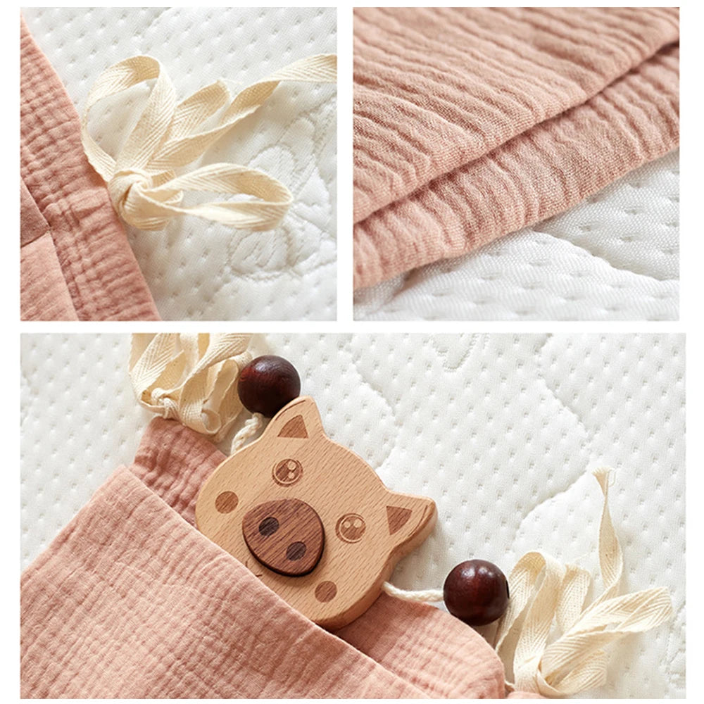 Baby Crib Organizer – 2-Pocket Hanging Storage Bag