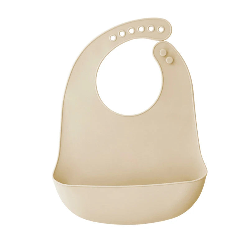 Waterproof Silicone Baby Bib – Soft & Adjustable