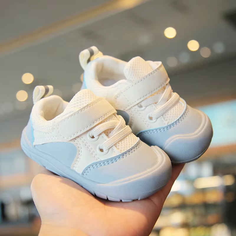 Baby First Walking Shoes – Soft, Breathable & Non-Slip Sneakers