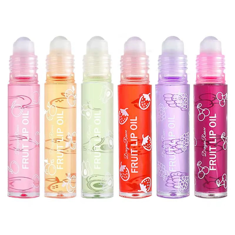 Fruit-Flavored Roll-On Lip Gloss for Kids & Teens