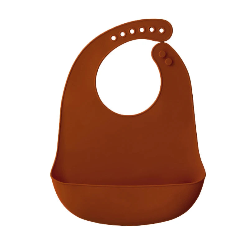 Waterproof Silicone Baby Bib – Soft & Adjustable
