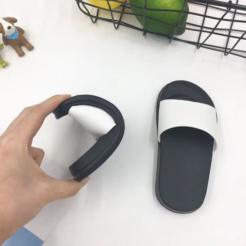 Baby Slippers Boy Girl Summer Kids Solid Shoes Non-Slip Beach Sandals Toddler Indoor Bathroom Children Slippers