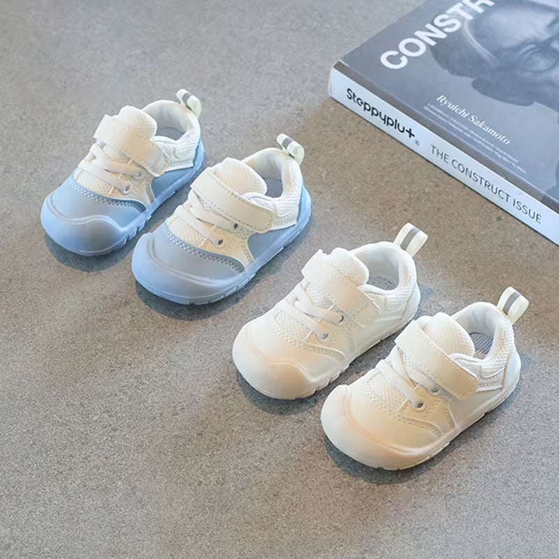 Baby First Walking Shoes – Soft, Breathable & Non-Slip Sneakers