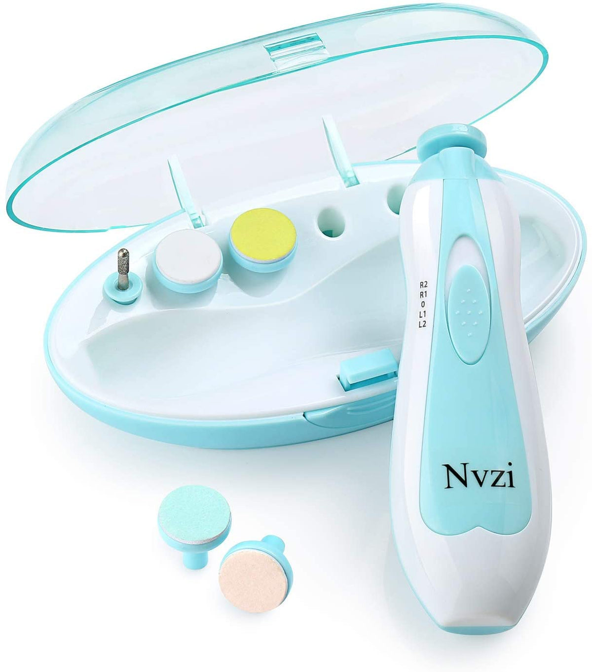 Gentle Electric Baby Nail Trimmer with LED Light