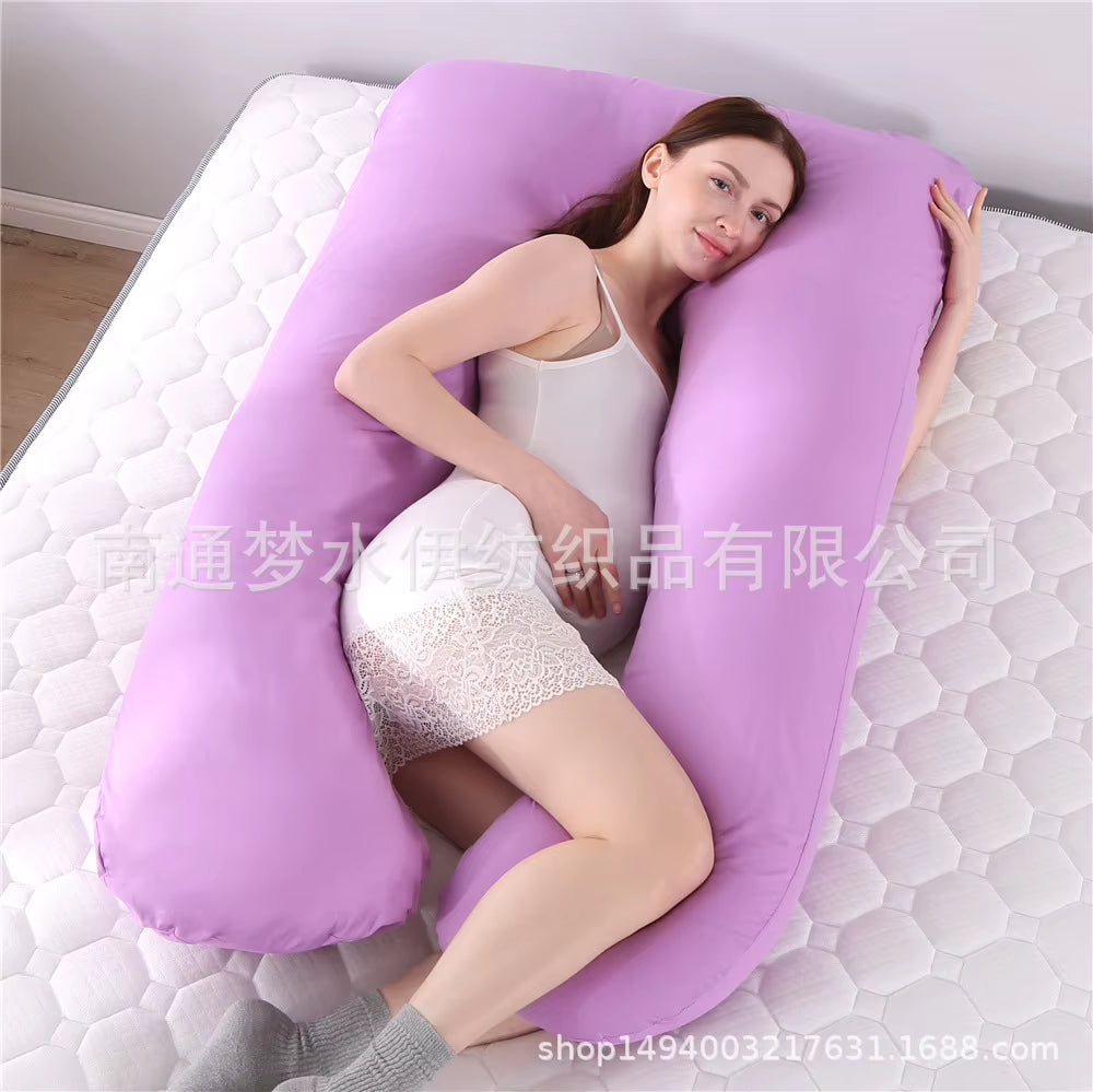 U-Shaped Pillows for Pregnant Women - Disassembled, Washable, Large Cushions for Waist Support - Wholesale Available