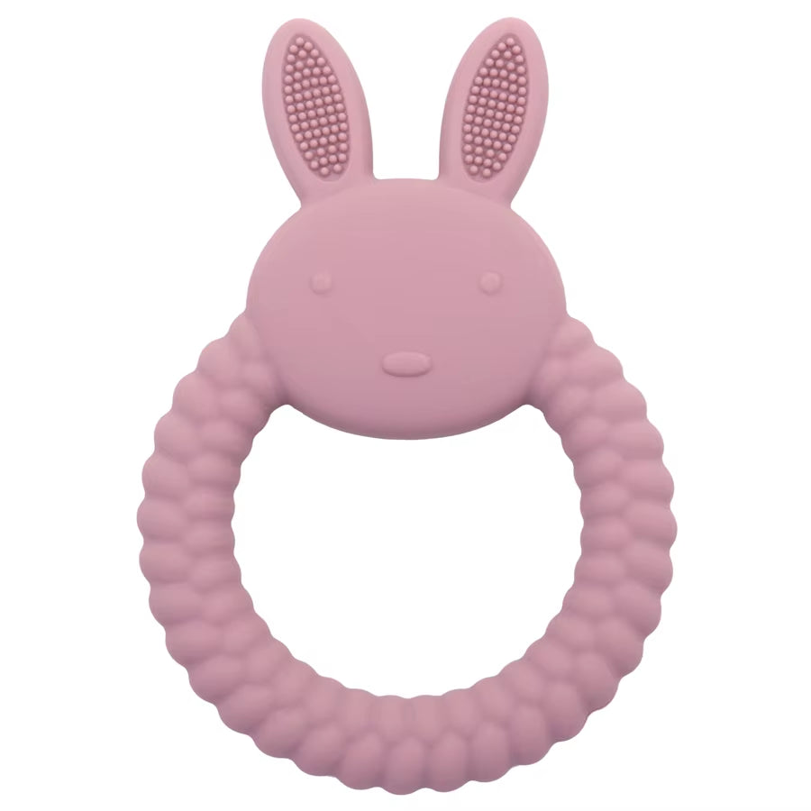 Baby Duck Silicone Teether – Soft, BPA-Free Teething Toy