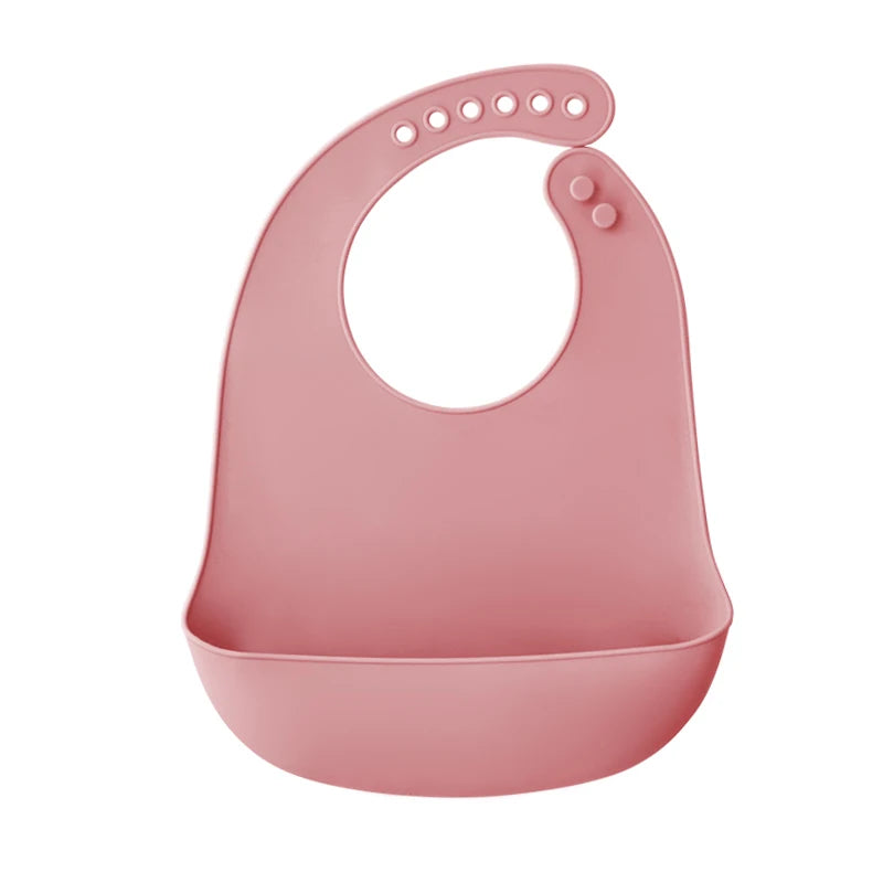 Waterproof Silicone Baby Bib – Soft & Adjustable