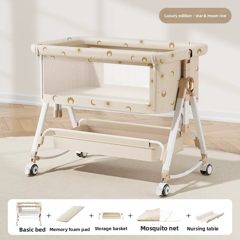 Wholesale Baby Crib Adjustable Portable Folding Travel Cot