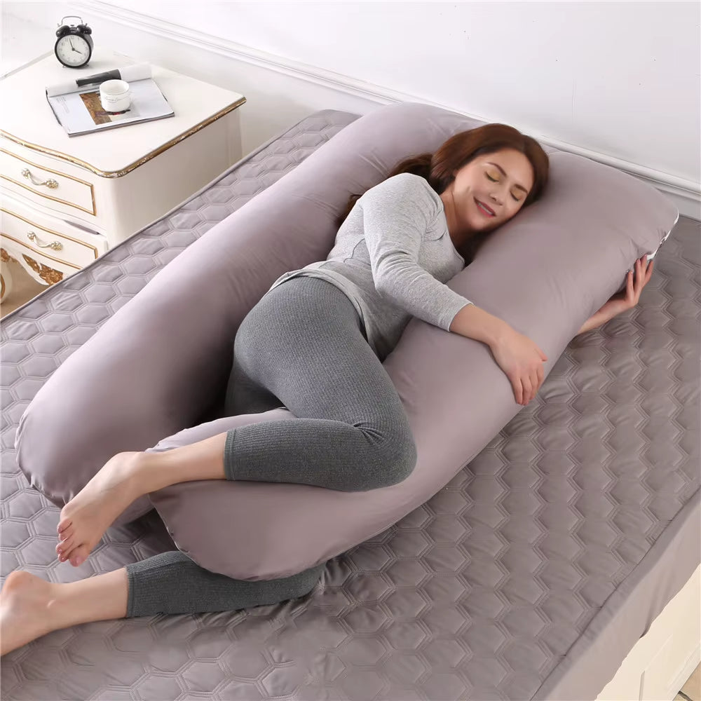 U-Shaped Pillows for Pregnant Women - Disassembled, Washable, Large Cushions for Waist Support - Wholesale Available