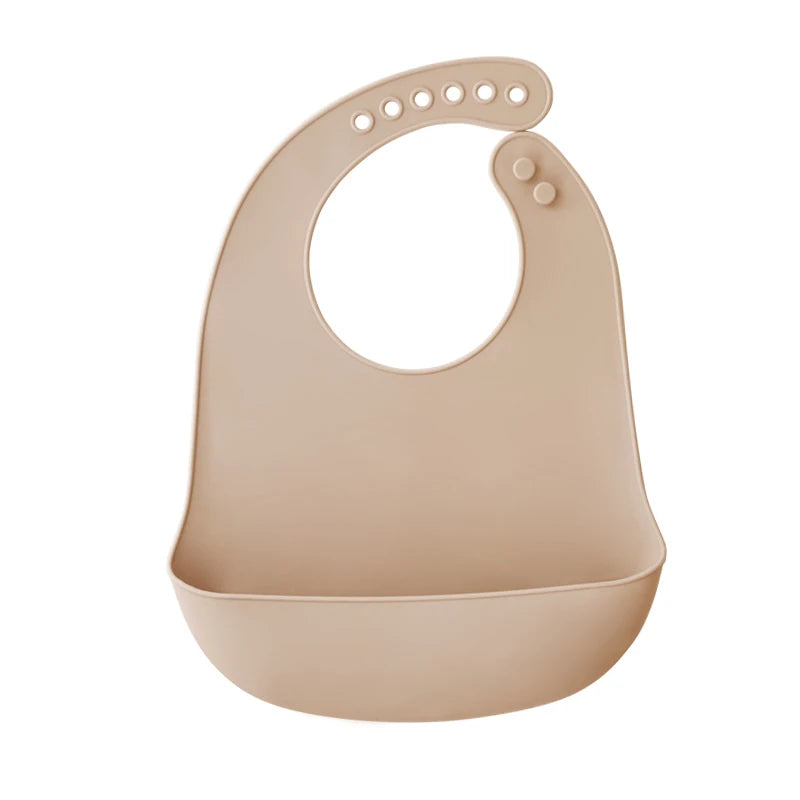 Waterproof Silicone Baby Bib – Soft & Adjustable