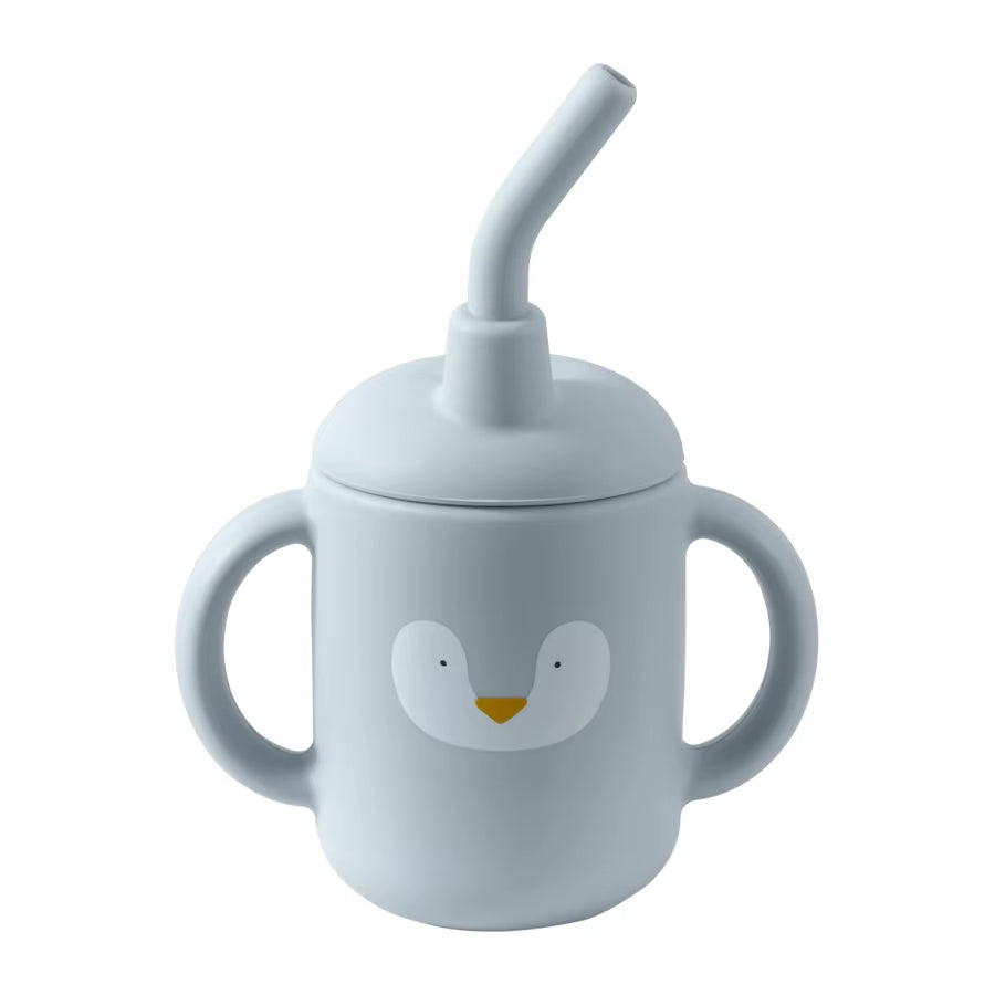 Portable Baby Sippy Cup & Snack Container – Silicone Feeding Cup