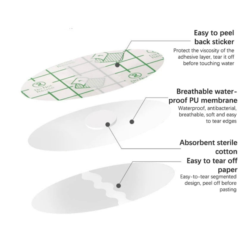 Waterproof Ear Protection Stickers for Bathing And Swim