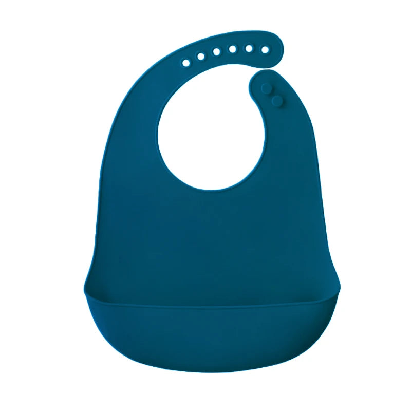 Waterproof Silicone Baby Bib – Soft & Adjustable