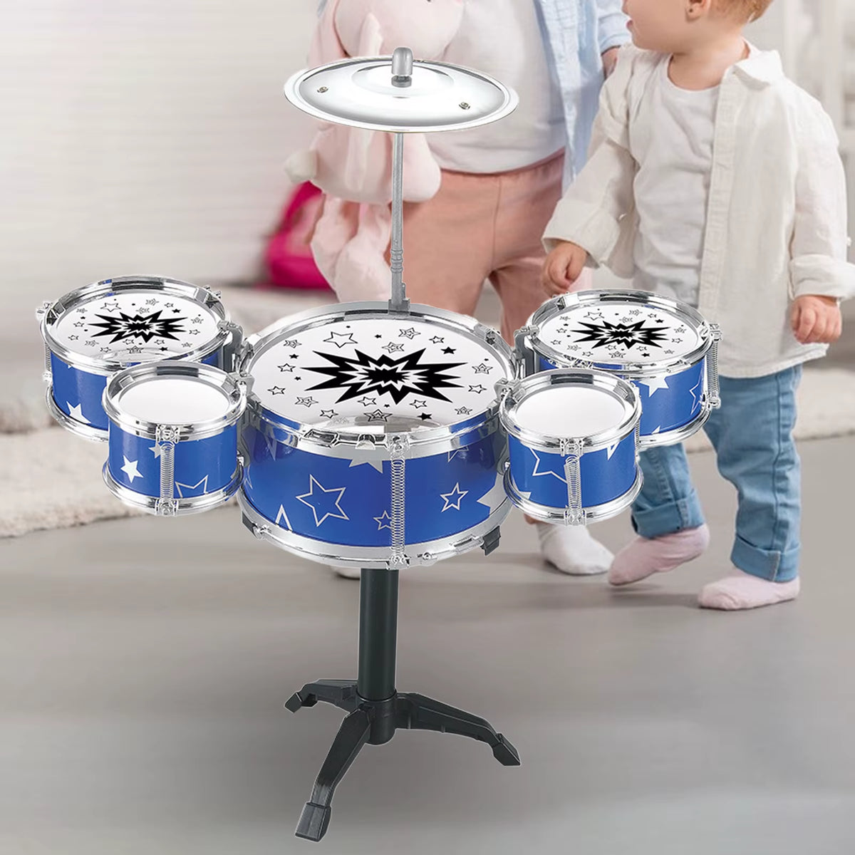 Kids Mini Drum Set – Educational Musical Toy for Boys & Girls