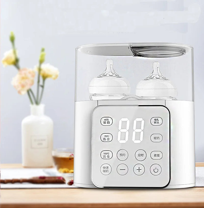 Fast Baby Bottle Warmer & Sterilizer with Temperature Control