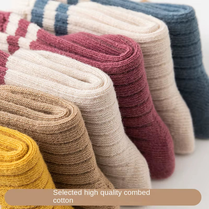 Soft Cotton Baby Socks – Cute & Comfortable for Newborns