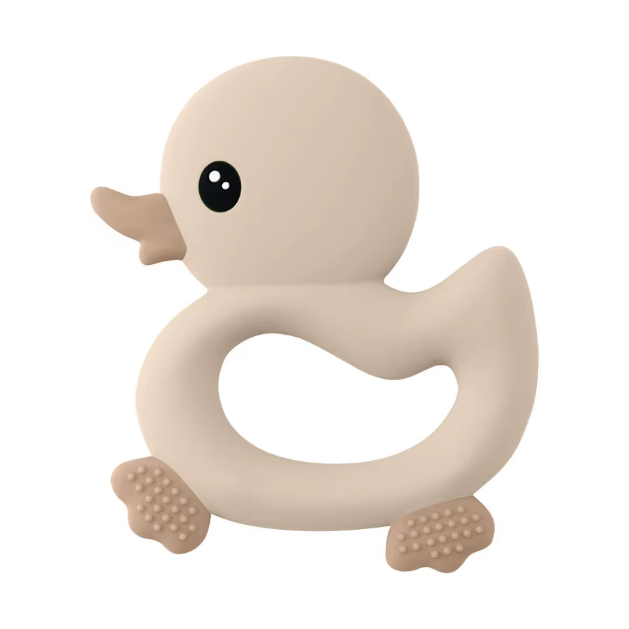 Baby Duck Silicone Teether – Soft, BPA-Free Teething Toy
