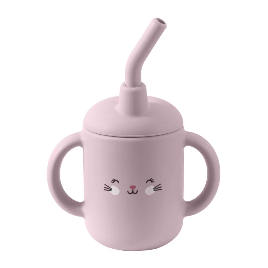 Portable Baby Sippy Cup & Snack Container – Silicone Feeding Cup