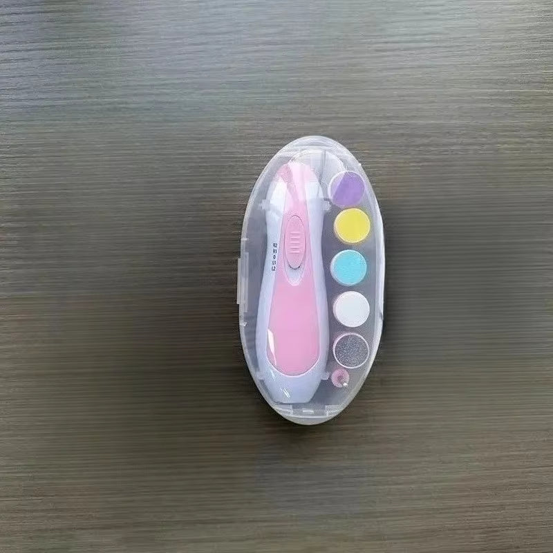 Multifunctional Electric Baby Cutter Trimmer Manicure Tool Set Baby Trimmer Baby Nail File Clippers Toes Fingernail