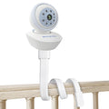 Baby Monitor Crib Mount with 20 Inch Flexible Twist Mount for Tripod Thread Cameras Moonybaby VTech VM901 VH919HD / Babysense VBM55 / Momcozy BM01