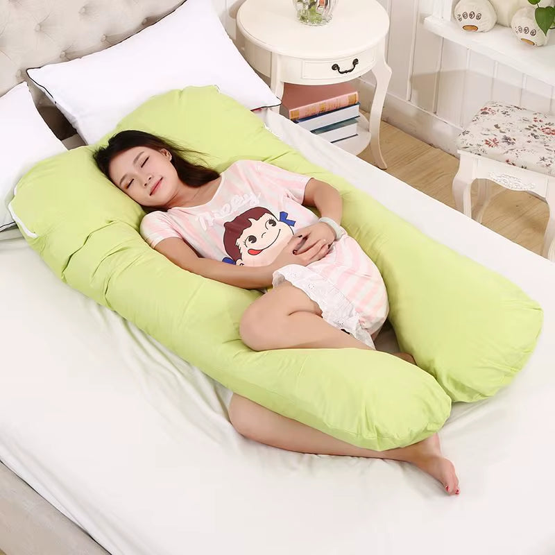 U-Shaped Pillows for Pregnant Women - Disassembled, Washable, Large Cushions for Waist Support - Wholesale Available