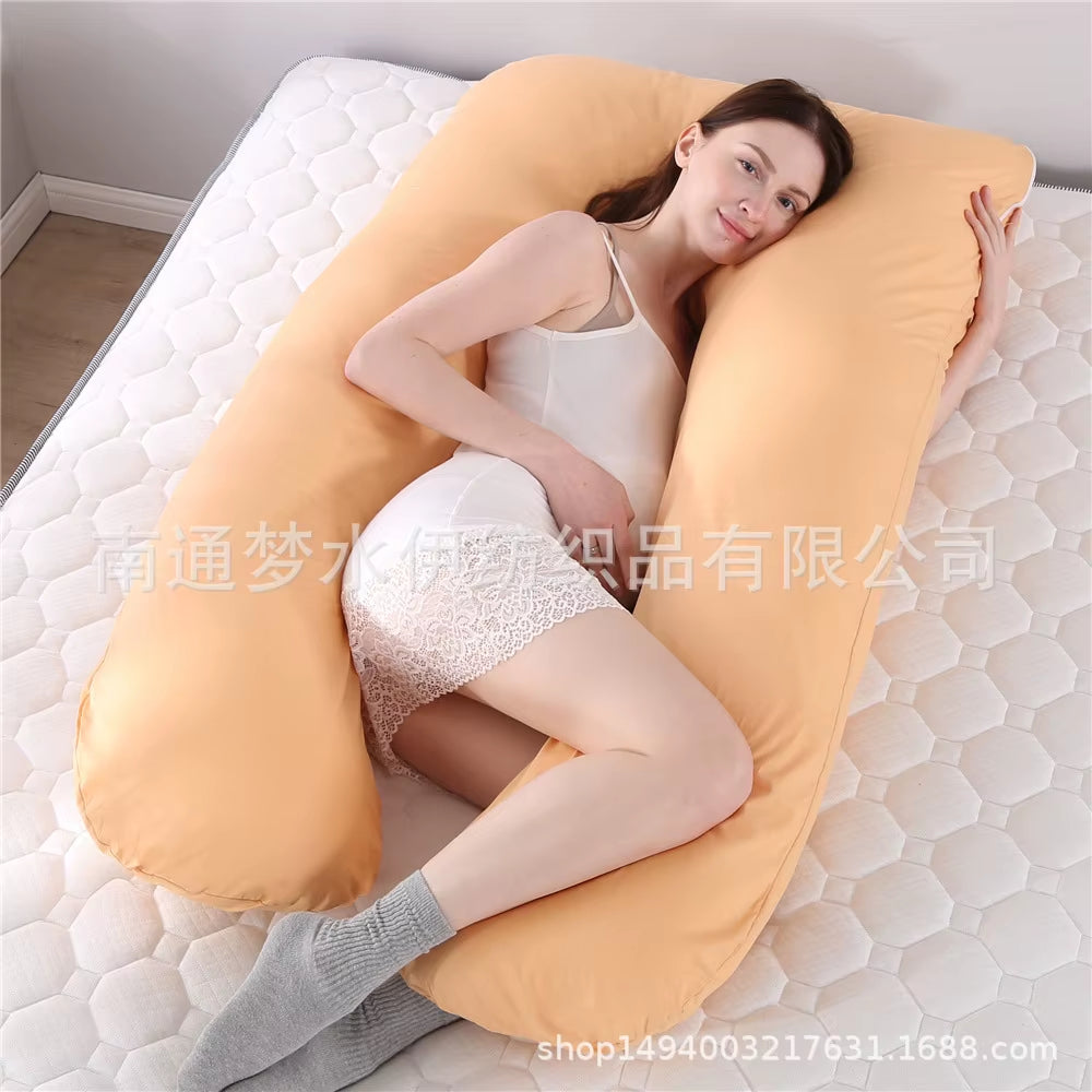 U-Shaped Pillows for Pregnant Women - Disassembled, Washable, Large Cushions for Waist Support - Wholesale Available