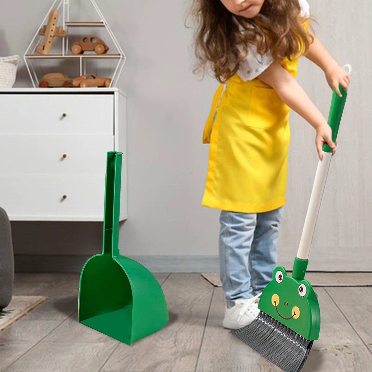 Kids Cleaning Set – Mini Broom & Dustpan