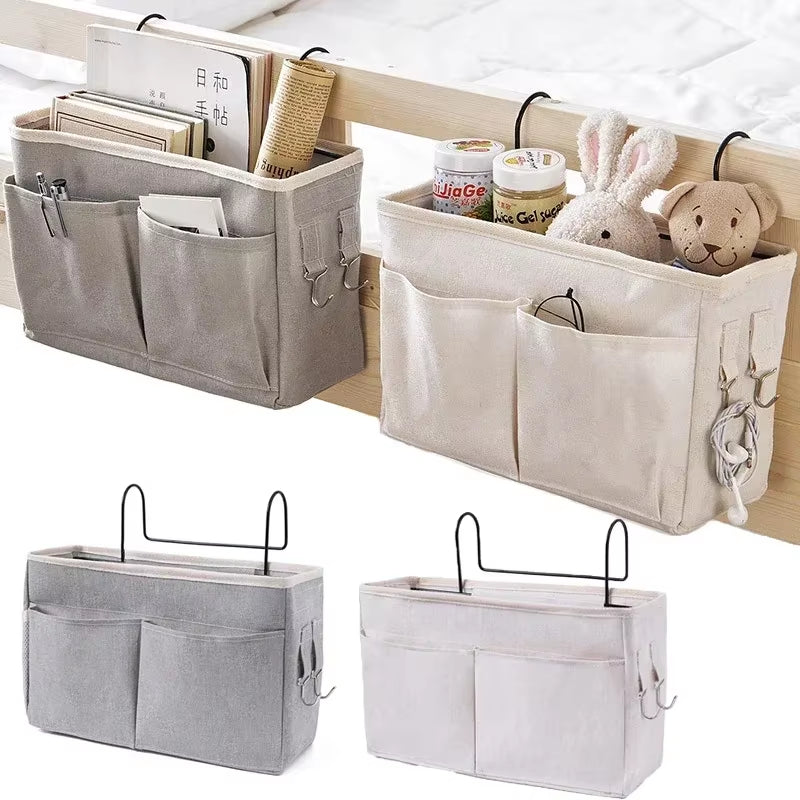 Portable Baby Crib Organizer – Hanging Storage Bag for Essentials