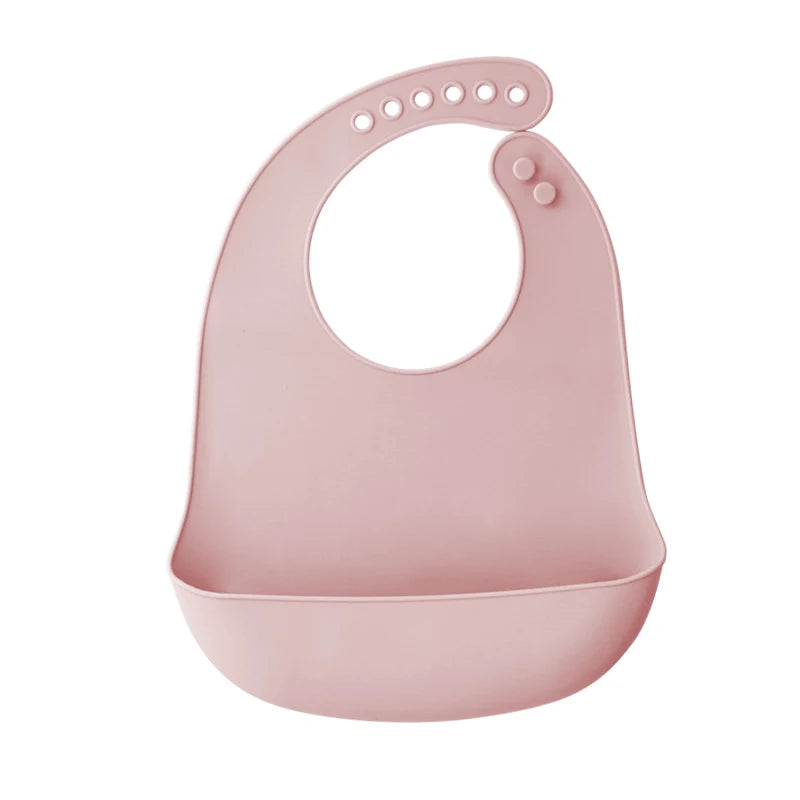 Waterproof Silicone Baby Bib – Soft & Adjustable