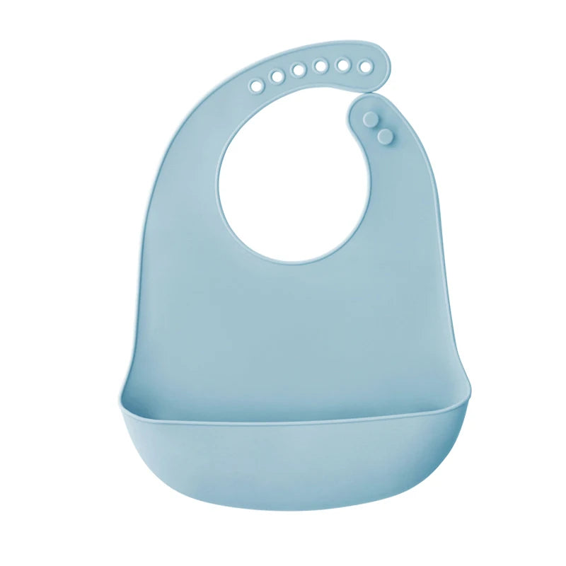 Waterproof Silicone Baby Bib – Soft & Adjustable