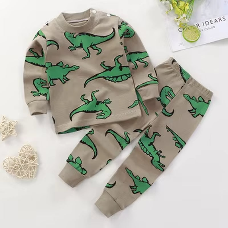 Cotton Baby Outfit Set – Cute Cartoon Clothes for Ages 0–3