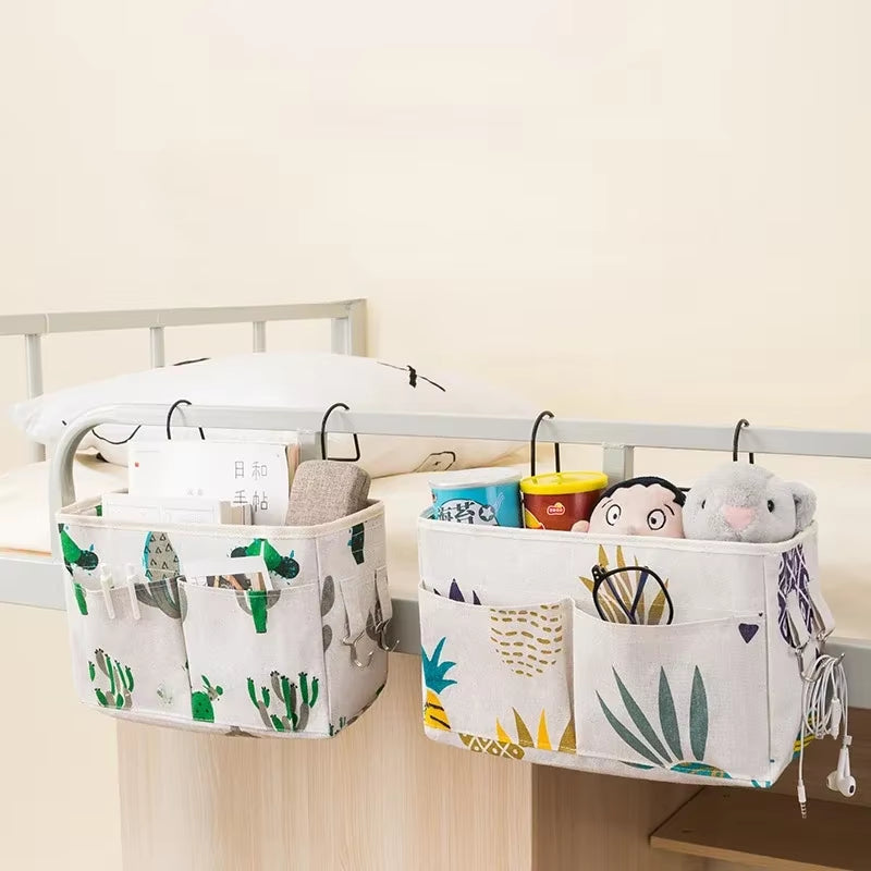 Portable Baby Crib Organizer – Hanging Storage Bag for Essentials