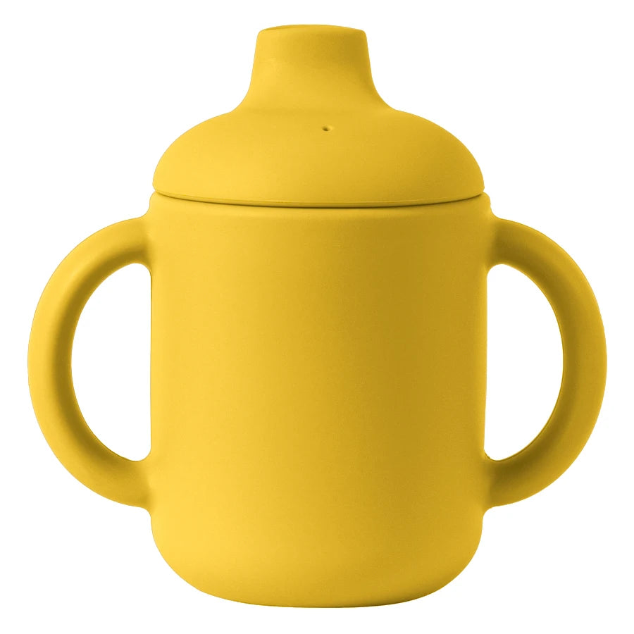 Baby Silicone Training Cup – Easy-Grip Bottle for Toddlers
