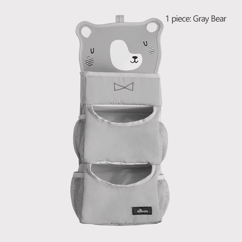 Cute Baby Crib Hanging Organizer for Baby Essentials