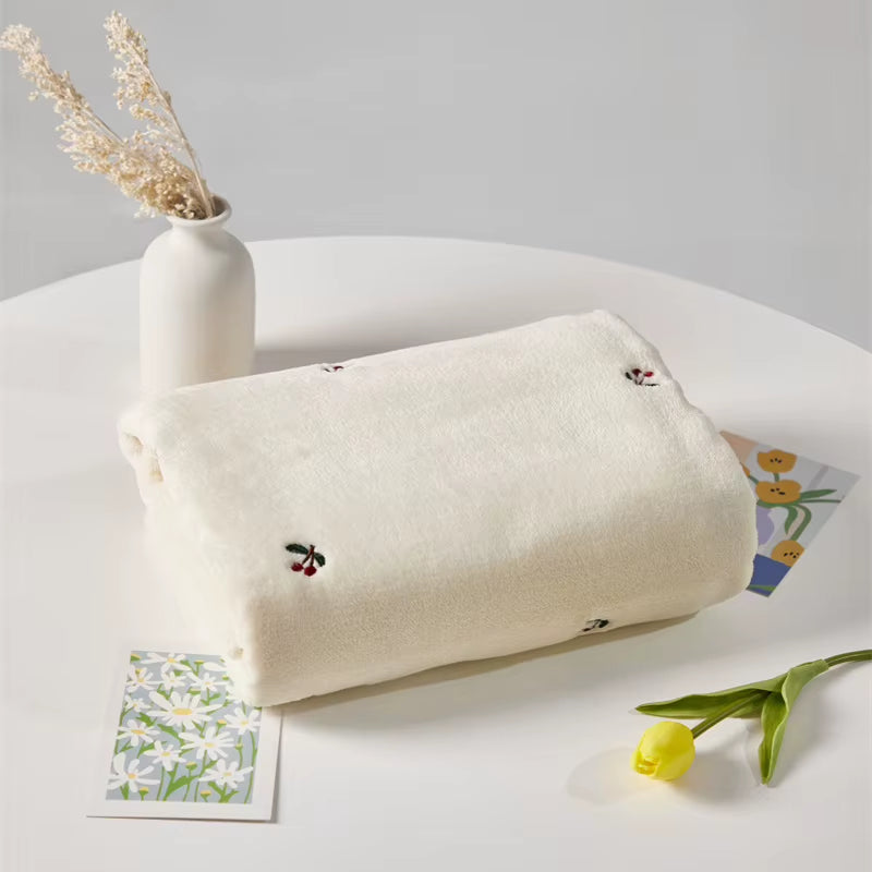 Soft Fleece Baby Blanket – Warm Swaddle & Stroller Cover