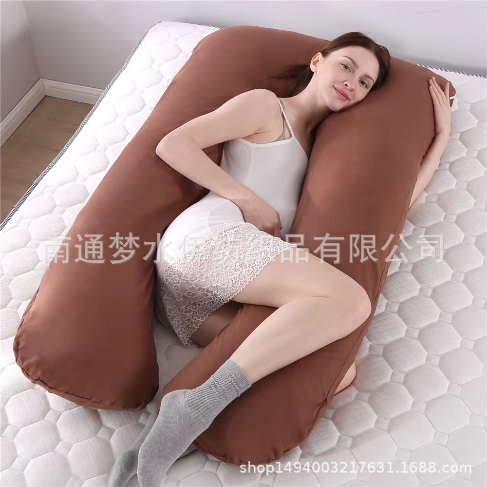 U-Shaped Pillows for Pregnant Women - Disassembled, Washable, Large Cushions for Waist Support - Wholesale Available