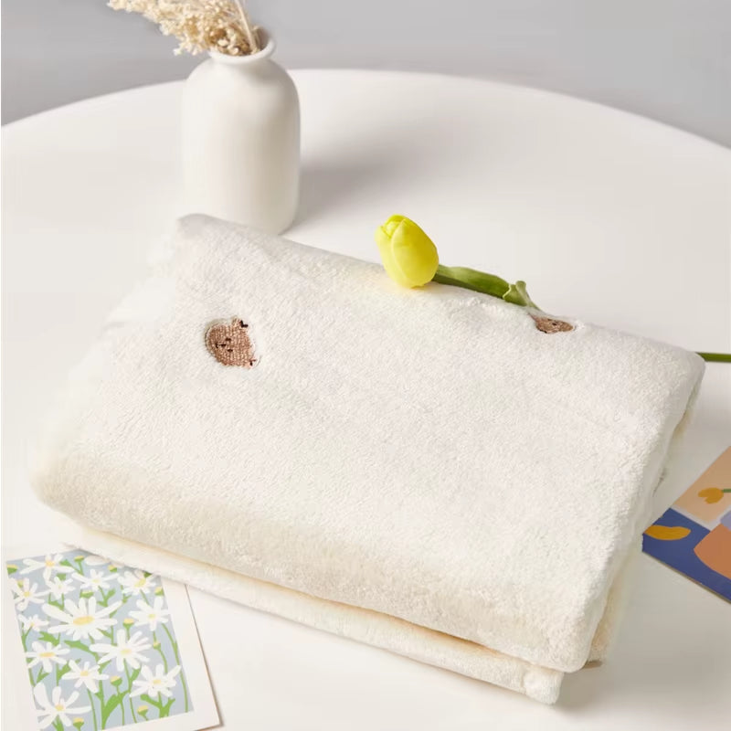 Soft Fleece Baby Blanket – Warm Swaddle & Stroller Cover