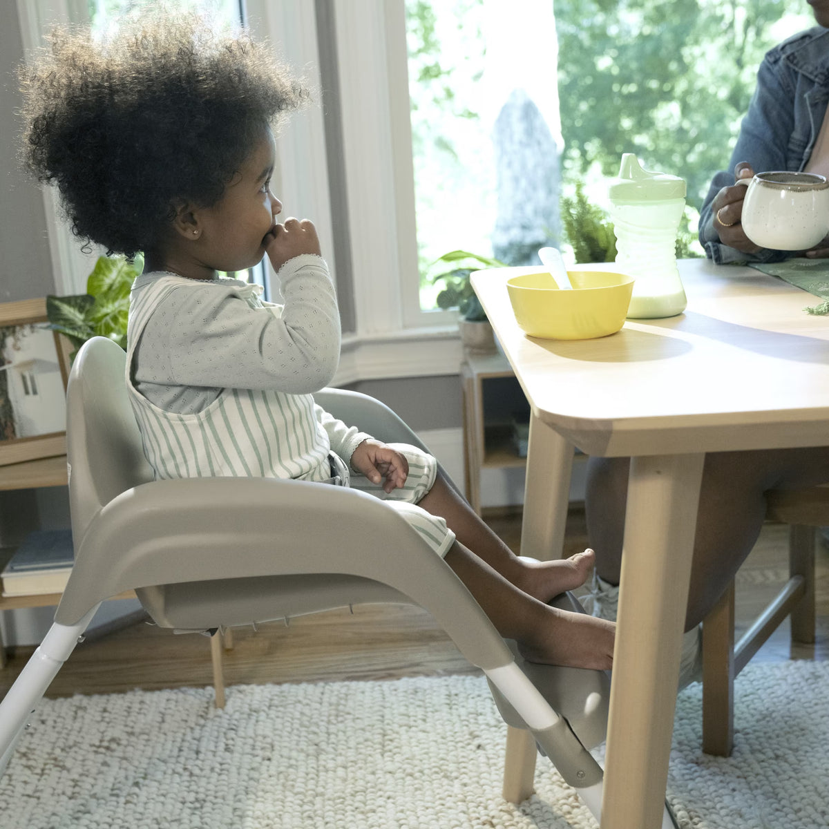 Full Course 6-In-1 Infant Baby High Chair, Unisex, Age up to 5 Years, Astro, Gray